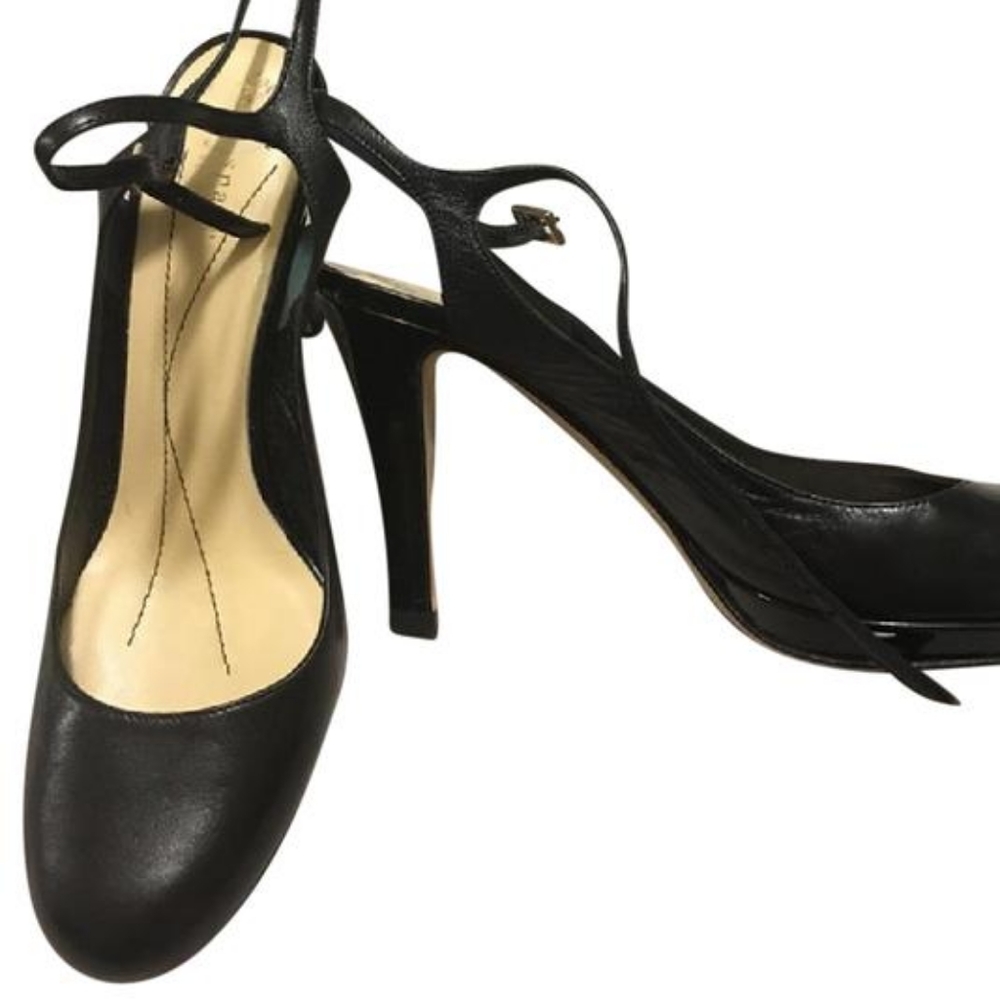 BNWT KATE SPADE  New York  black genuine leather  heels